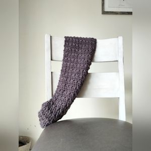 Brown/Lavender Infinity Scarf | Size OS